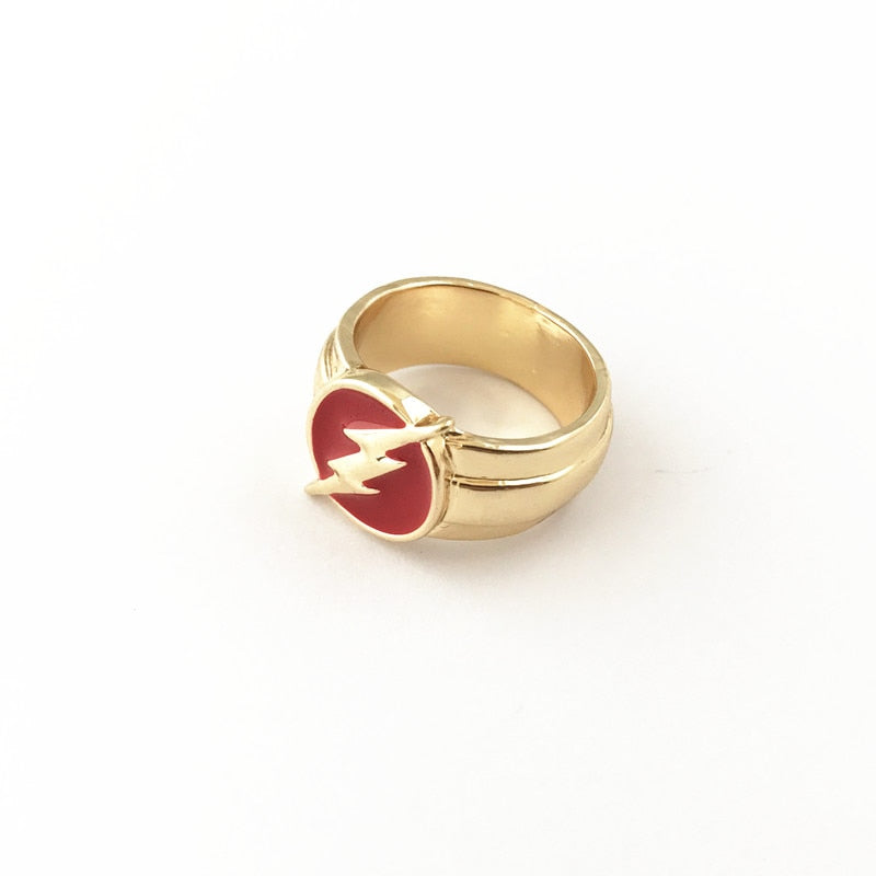 Vintage Red Flash Ring Inspired by DC Comics