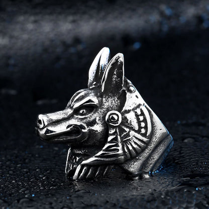 The Majestic Wolf Stainless Steel Ring