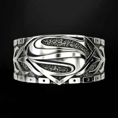 The Superhero Emblem Ring: Unleash Your Inner Hero!