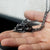 Steampunk Dragon Skull Skeleton Necklace