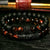 2Pcs/Set Luxury Natural Tiger Eye Stone Bracelet