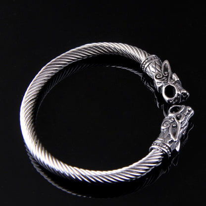 Stainless Dragon Viking Bracelet
