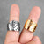 The Lucky Card Game Stainless Steel Statement Ring