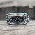 Nordic Heritage Stainless Steel Celtic Knot Trinity Ring