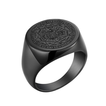 The Divine Harmony Archangel Seal Ring