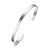 Luxury Style Silver Color Cross Cuff Bracelet