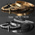 Luxury Roman Royal Gold Crown Open Adjustable Bracelet