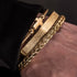 Luxury Set Stainless Cross Carving Spanish Scripture Bracelet