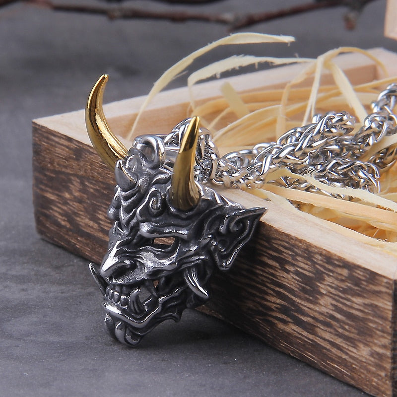 Satanic Demon Chain Necklace