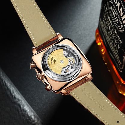 Montre Automatique Luxe Chronograph Hollow Watches