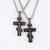 Titanium Steel Jesus Christ Cross Religious Necklace