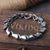 Viking Ouroboros Vintage Punk Stainless Bracelet