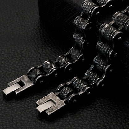 13MM Wide Retro Motorcycle Chain Bracelet