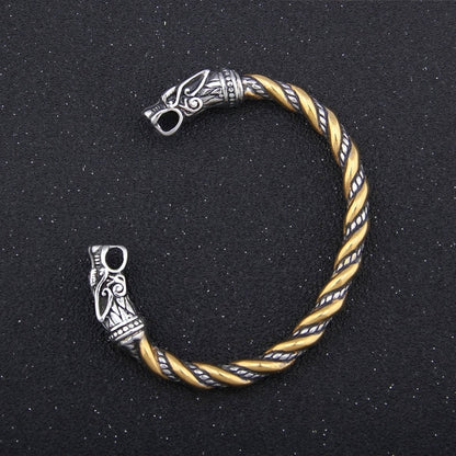Stainless Dragon Viking Bracelet