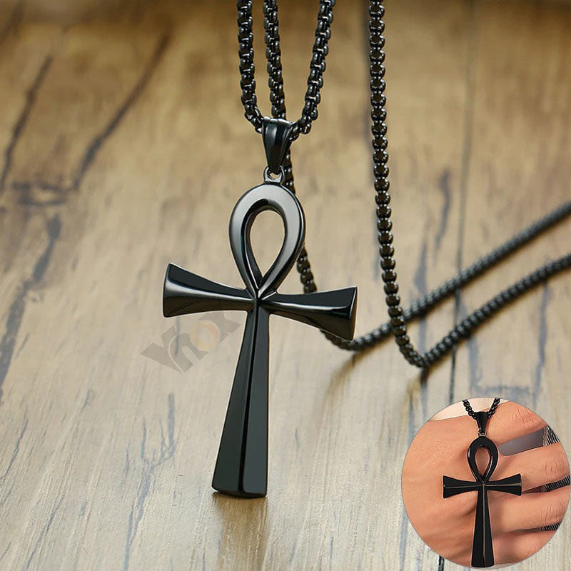 Egyptian Ankh Crucifix Symbol of Life Necklace